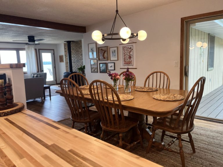 dining room from kitchen