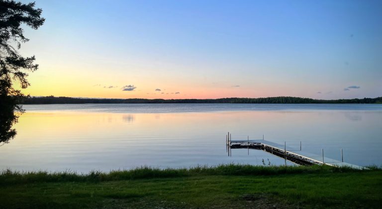 Lake View Sunrise and private dock